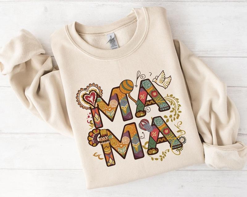 Boho Mama Shirt Design Mama, Gift For Mom Best Price Hoodie, Sweatshirt | InkThreadWorks.com