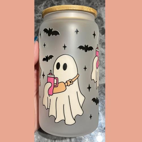 Boo-Jee Ghost Libby Glass T-Shirts, Hoodie, Sweatshirt | InkThreadWorks.com
