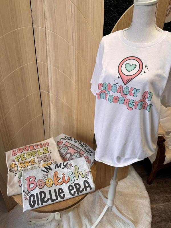 Bookstore Tees - Book Tees - Reader Tees Hoodie, Sweatshirt | InkThreadWorks.com