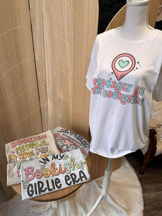 Bookstore Tees - Book Tees - Reader Tees Hoodie, Sweatshirt | InkThreadWorks.com