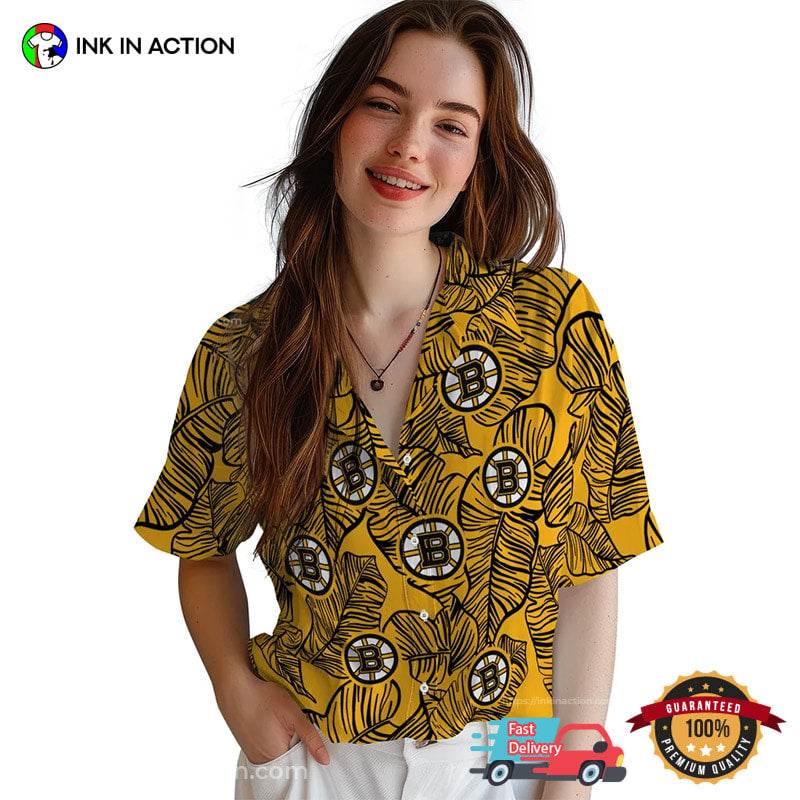 Boston Bruins GOAT Of Ice Hockey NHL Hawaiian Shirt