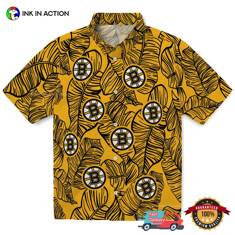 Boston Bruins GOAT Of Ice Hockey NHL Hawaiian Shirt
