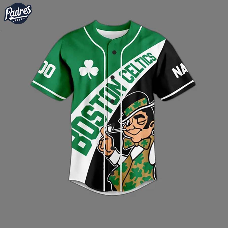 Boston Celtics 2024 NBA Champions Custom Baseball Jersey - Padres Jersey Oasis: Elevate Your Baseball Style Game