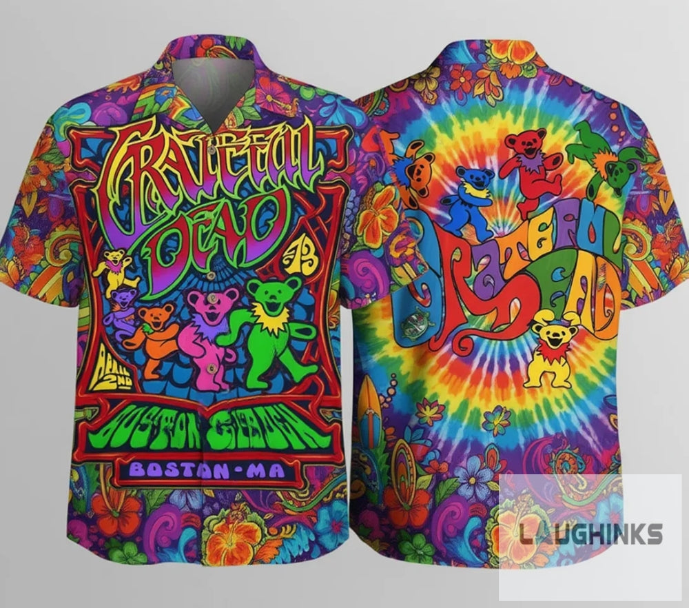 Boston Garden Grateful Dead Hawaiian Shirt