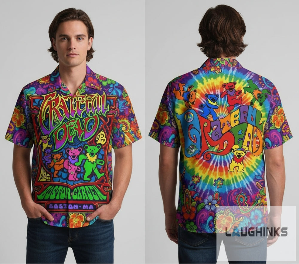 Boston Garden Grateful Dead Hawaiian Shirt