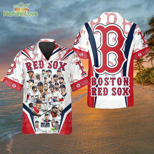 Boston Red Sox Champion Hawaiian Shirt MLB Gift for Fans