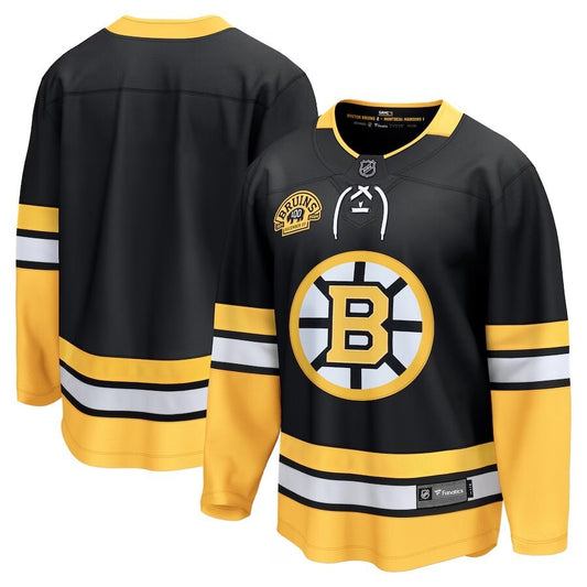 Boston Bruins 100th Anniversary Premier Breakaway Jersey - Black
