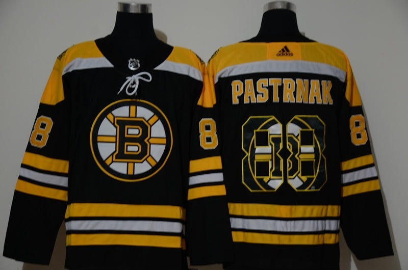 Boston Bruins #88 David Pastrnak Team LOGO Edition