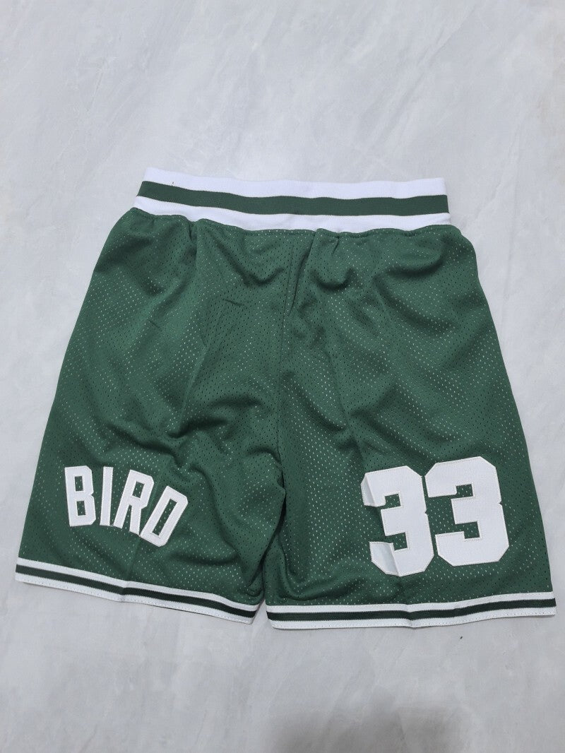 Boston Celtics Celtics Green Retro Shorts Style 1
