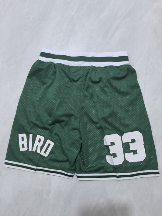 Boston Celtics Celtics Green Retro Shorts Style 1