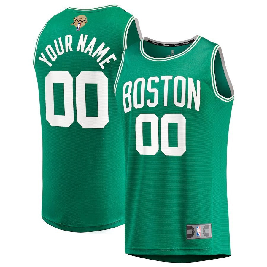 Boston Celtics Custom 2024 NBA Finals Style 2