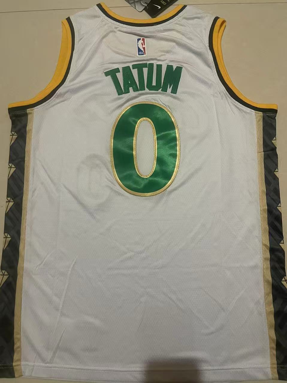 Boston Celtics #0 Jayson Tatum Celtics 0 # Green Style 1