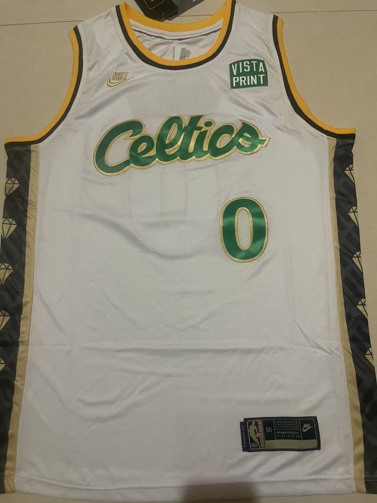 Boston Celtics #0 Jayson Tatum Celtics 0 # Green Style 2