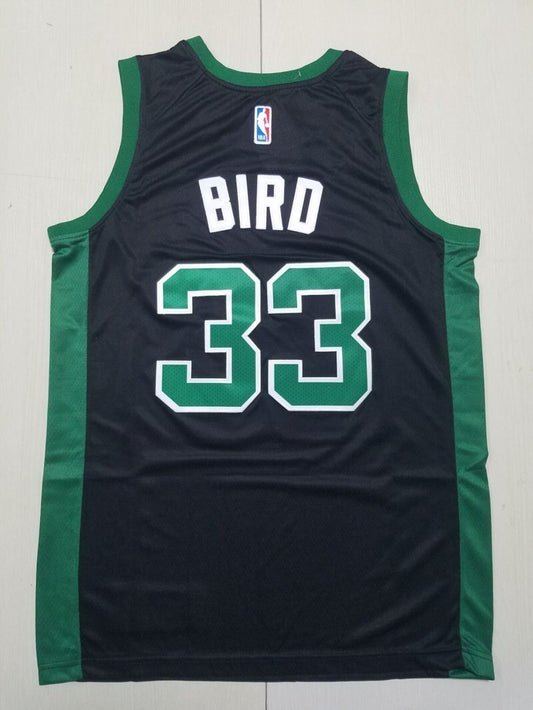 Boston Celtics #33 Larry Bird Celtics 33 Black s-xxl Style 1