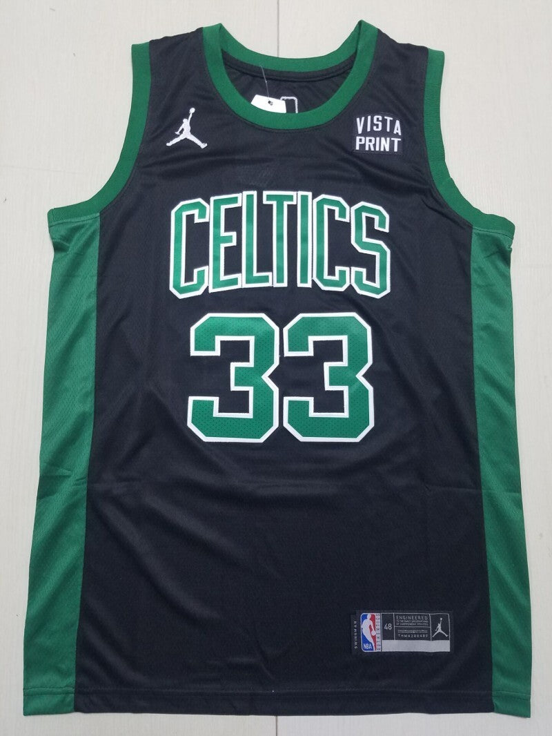Boston Celtics #33 Larry Bird Celtics 33 Black s-xxl Style 2