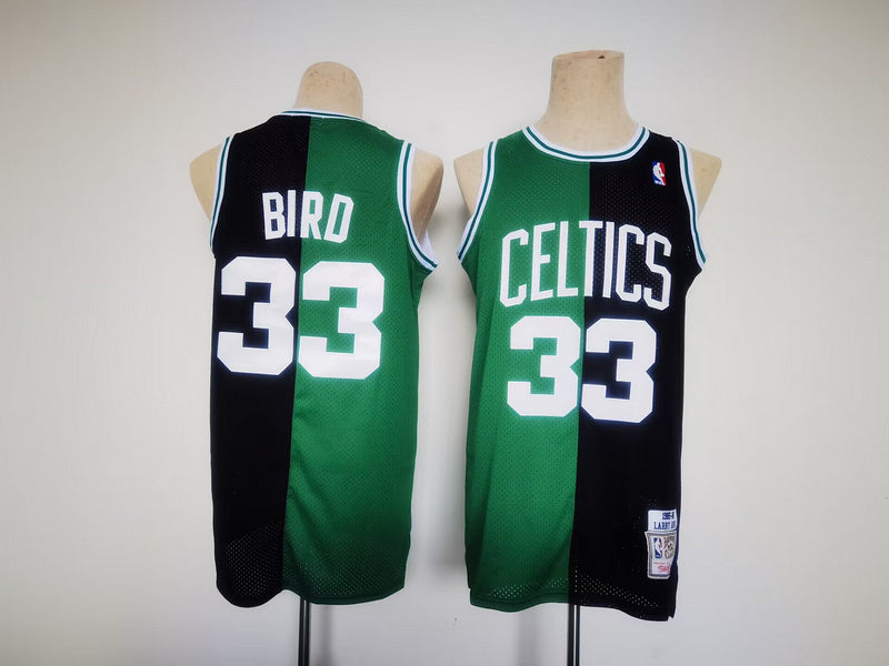 Boston Celtics #33 Larry Bird Celtics 33 Green Black