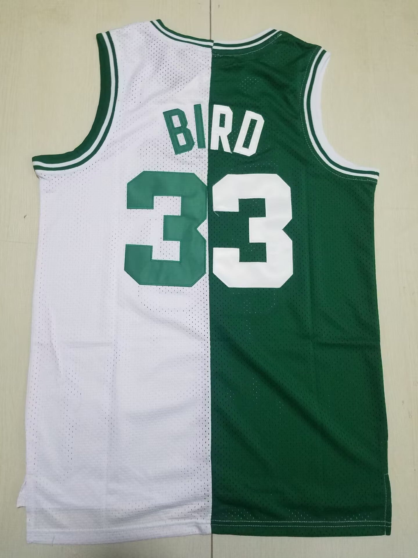 Boston Celtics #33 Larry Bird Celtics 33 Yin-Yang Edition S-XXL Style 3