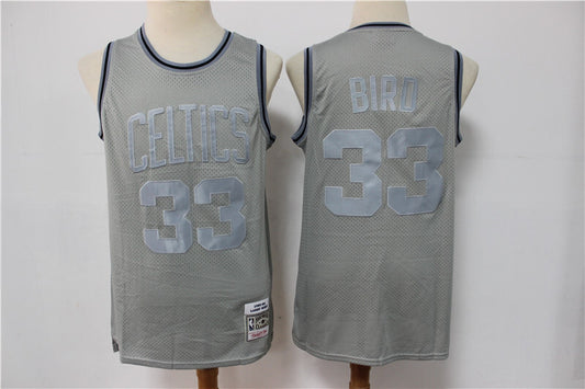 Boston Celtics #33 Larry Bird Celtics 33 # Gray Retro Limited Edition Jersey -- Edition
