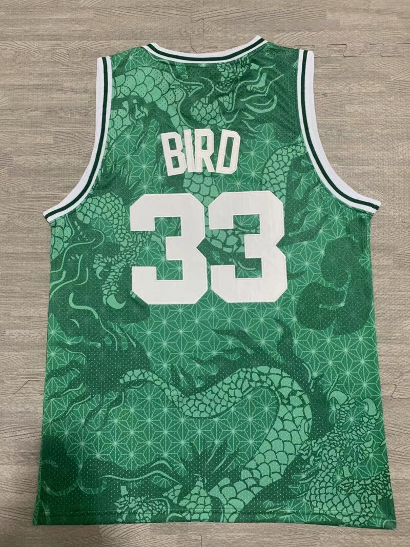 Boston Celtics #33 Larry Bird Edition Celtics 33 Green Mitchell Ness Style 2