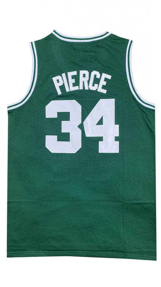 Boston Celtics #34 Paul Pierce Celtics 34 # 2007-08 Classic Retro Premium Mesh Jersey Style 1