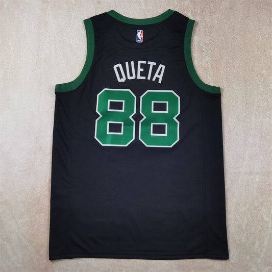 Boston Celtics#88 Neemias Queta Hot Press Celtics Style 3
