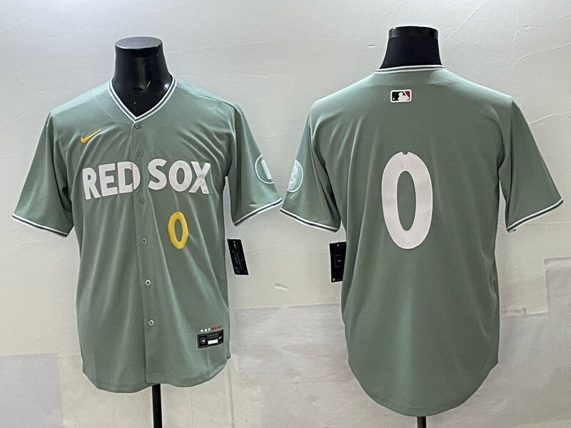 Boston Red Sox #0 Walker Buehler Red Sox Collaboration