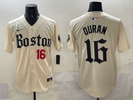 Boston Red Sox #16 Jarren Duran Red Sox 5 Collaboration