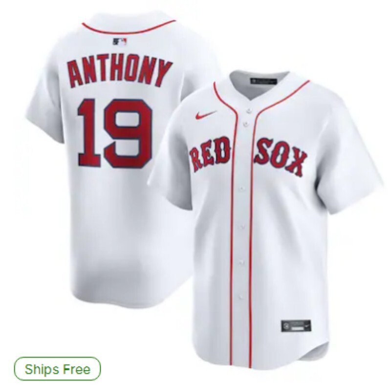 Boston Red Sox #19 Roman Anthony Red Sox Adult Style 4