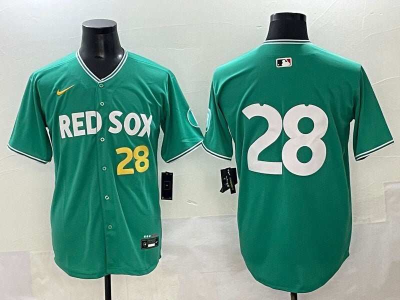 Boston Red Sox #28 Kristian Campbell Red Sox Collaboration Style 1