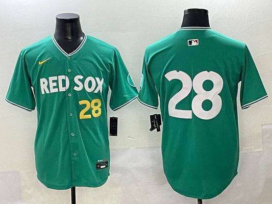 Boston Red Sox #28 Kristian Campbell Red Sox Collaboration Style 1