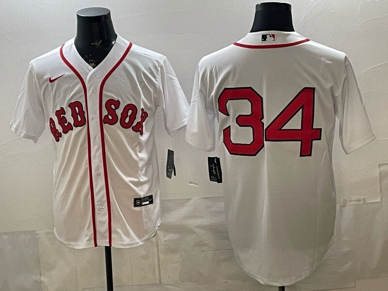 Boston Red Sox #34 David Ortiz Red Sox Adult .png