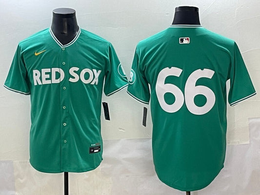 Boston Red Sox #66 Brayan Bello Red Sox Collaboration Style 3