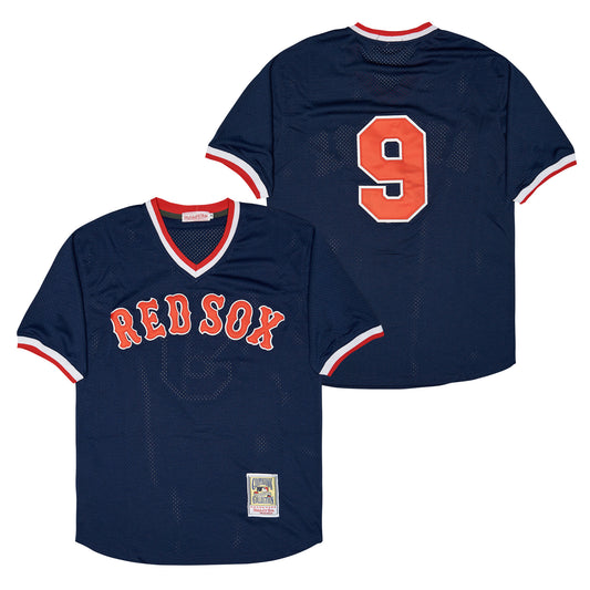 Boston Red Sox #9 Ted Williams Style 1