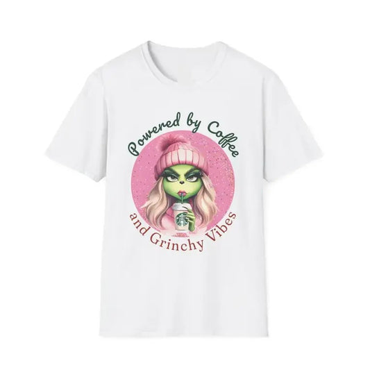 Boujeee Grinchhh Coffee T-Shirt, Funny Christmas Tee, Holiday Gift for Coffee Lovers Hoodie, Sweatshirt | InkThreadWorks.com