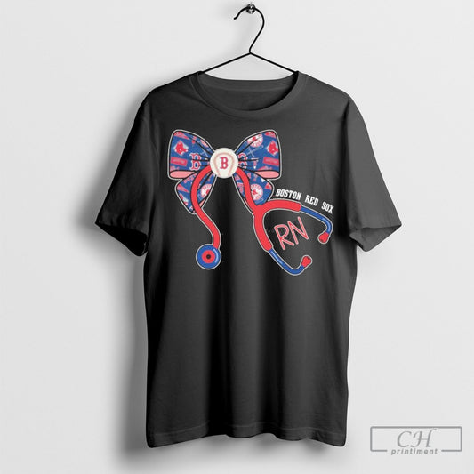 Bow Tie Nurse Boston Red Sox