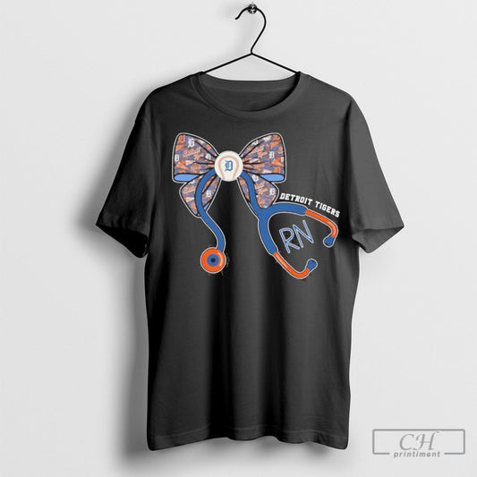 Bow Tie Nurse Detroit Tigers