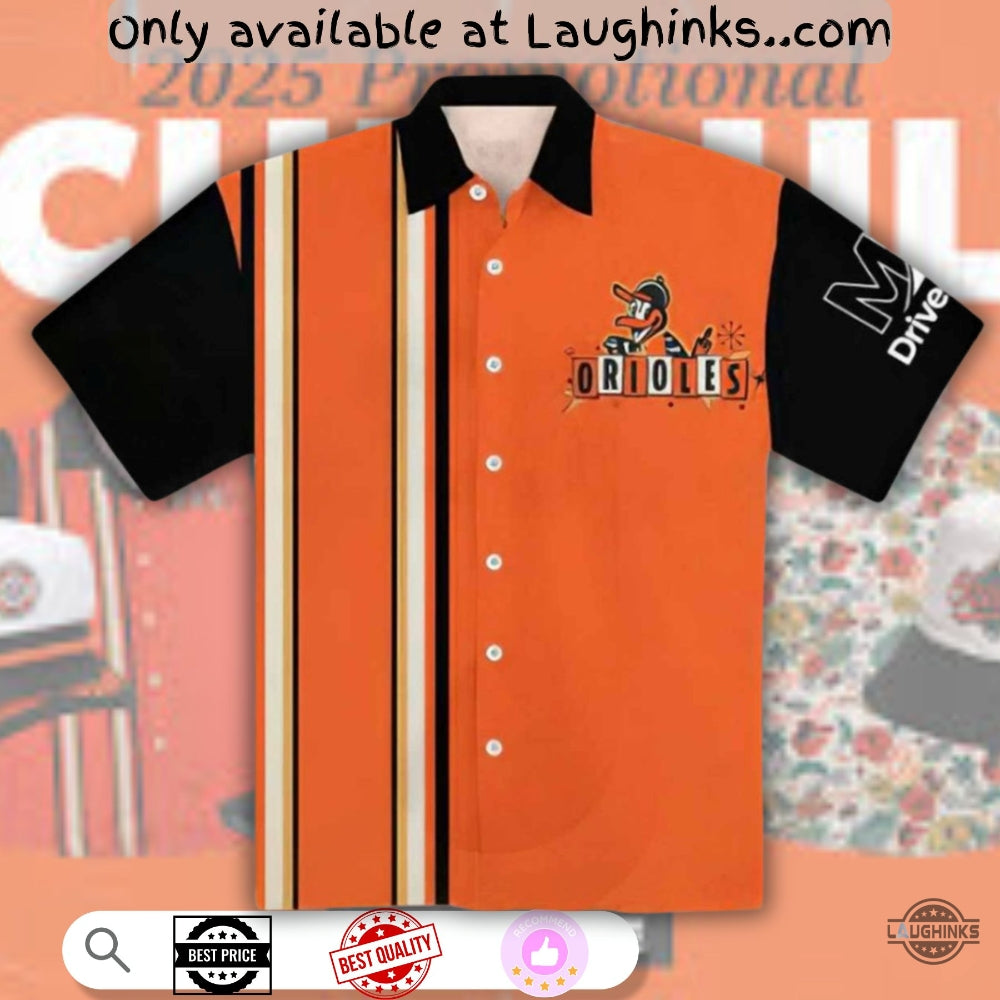 Bowling Baltimore Orioles Hawaiian Shirt Giveaway 2025