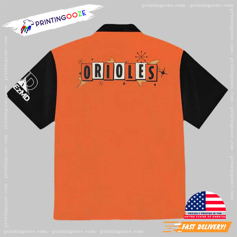 Bowling Baltimore Orioles MLB Hawaiian Shirt