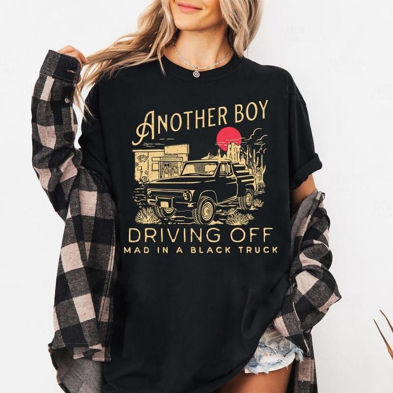 Boy Driving Off Mad Black Truck Shirt, Kelsea Tshirt, Is It Wrong To Take A Shot