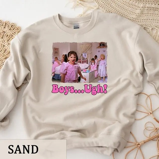 Boys Ugh! T-shirt, Funny Valentines Day Shirt, Retro Valentine Shirt, Valentines Gift Take Me Back To The 90's Shirt Be...