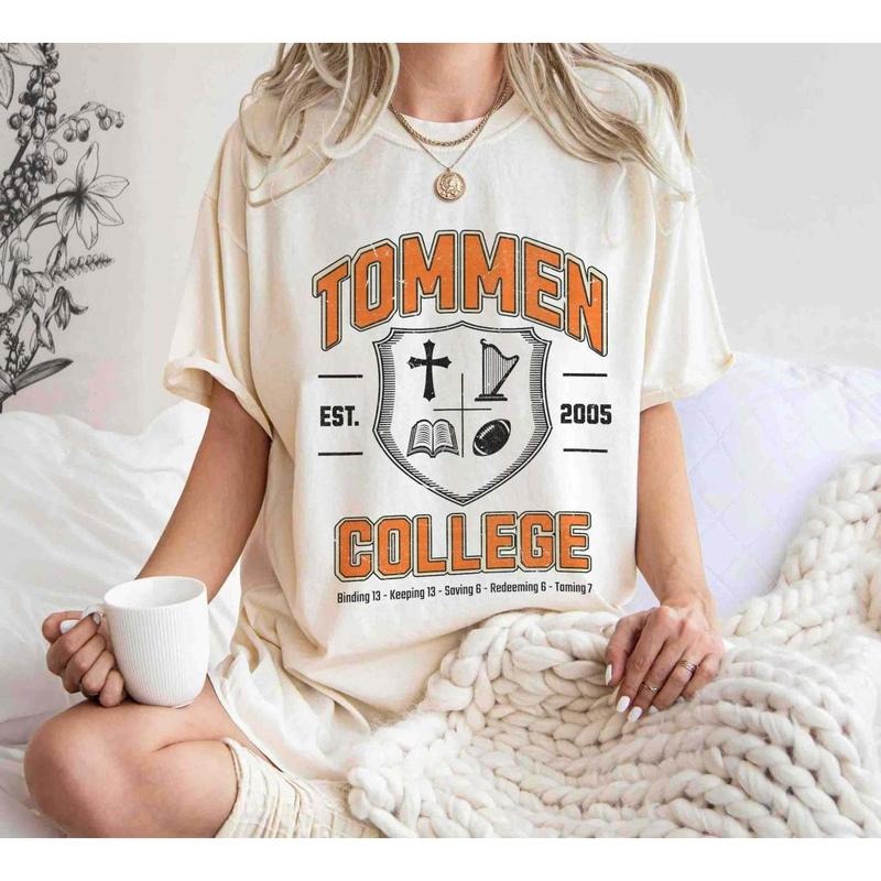 Boys of Tommen Bookish T-shirt, Tommen College shirt, Kavanagh 13 Tee, Gift For Book Lover, Booktok merch, Clean Lines...