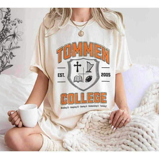Boys of Tommen Bookish T-shirt, Tommen College shirt, Kavanagh 13 Tee, Gift For Book Lover, Booktok merch, Clean Lines...
