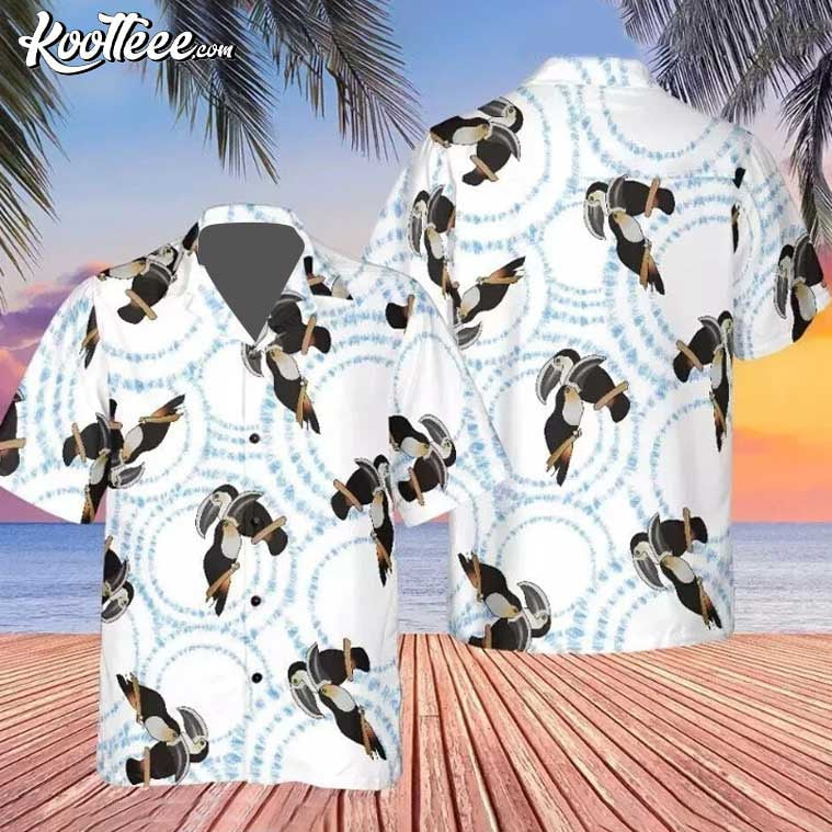 Brad Pitt Tyler Durden Fight Club Toucan Bird Hawaiian Shirt