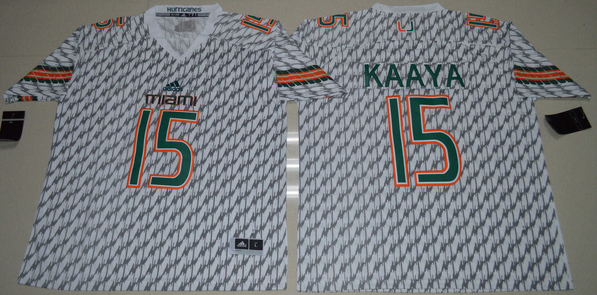 Brad Kaaya 15 White 2016