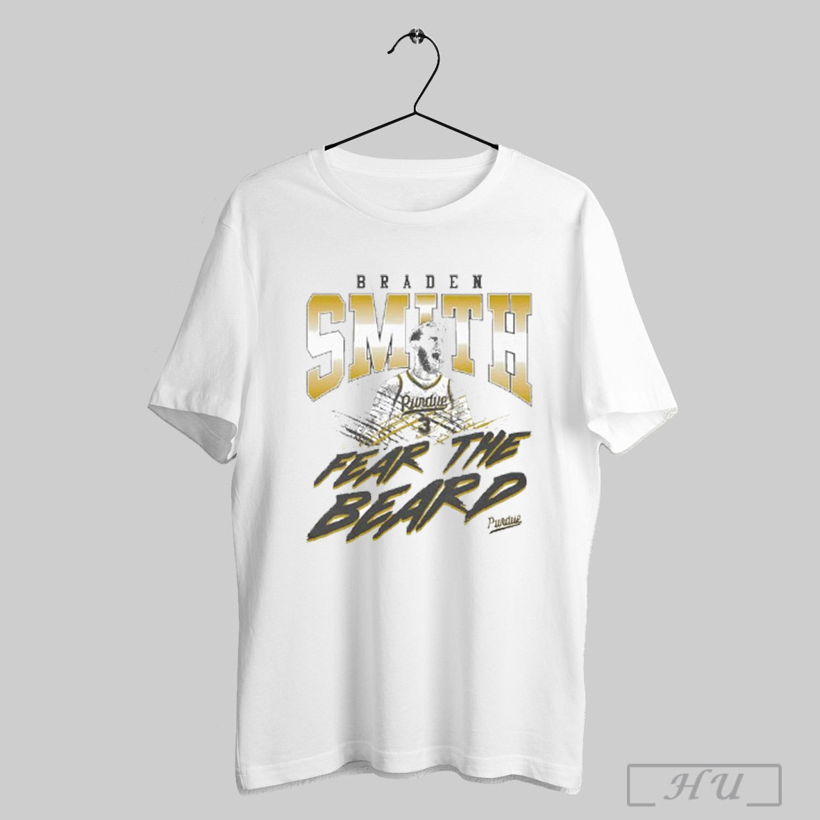 Braden Smith Fear The Beard Purdue Boilermakers T Shirts
