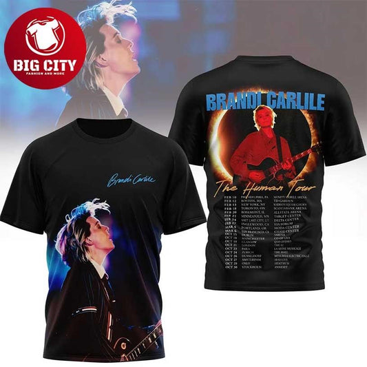 Brandi Carlile The Human Tour 2026 Two Sided Shirt