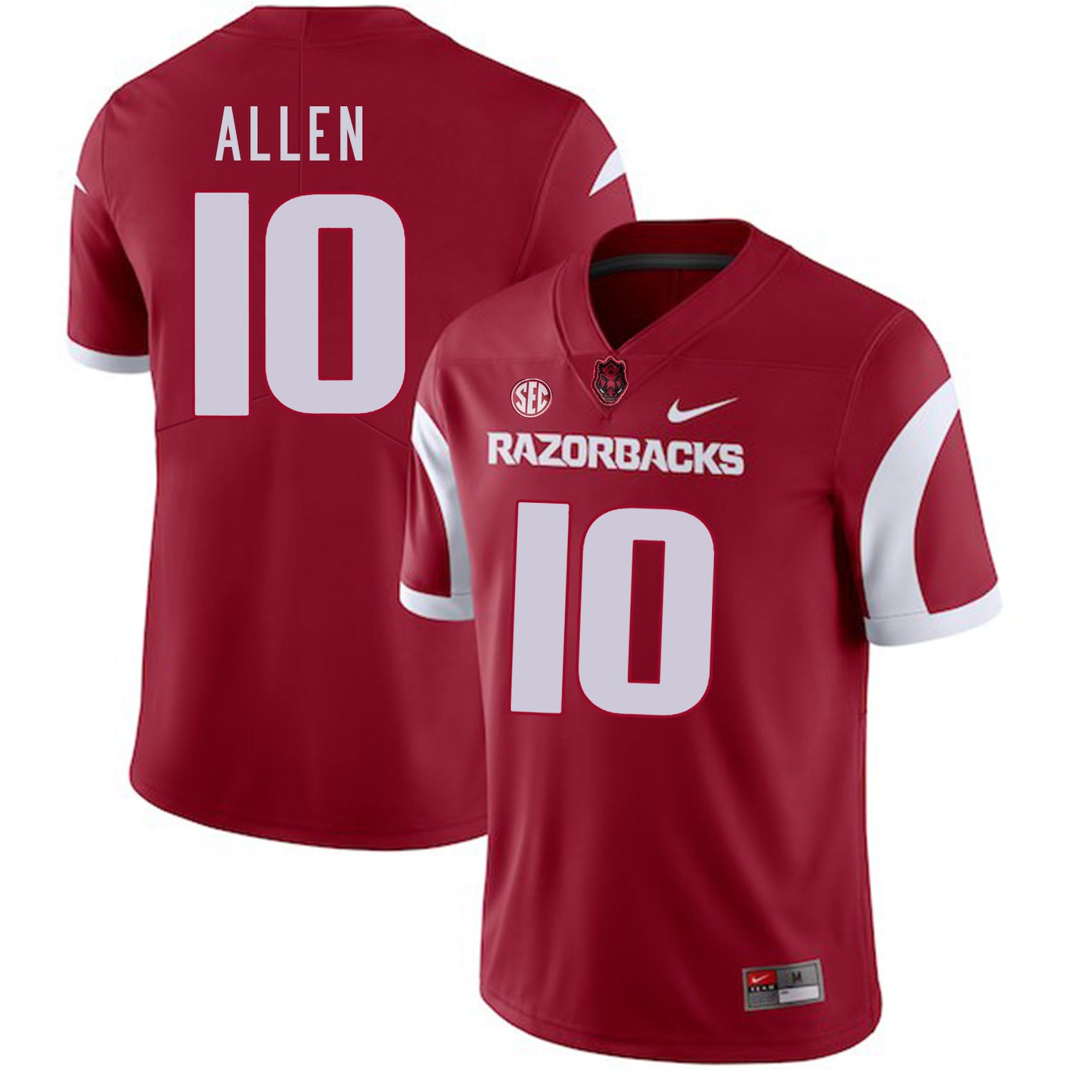 Brandon Allen 10 Red