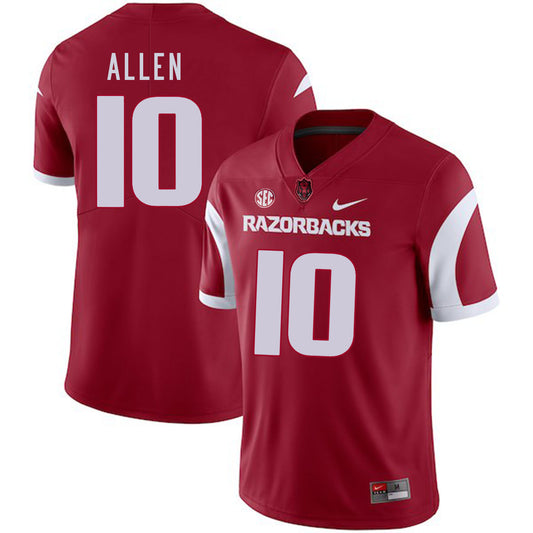 Brandon Allen 10 Red