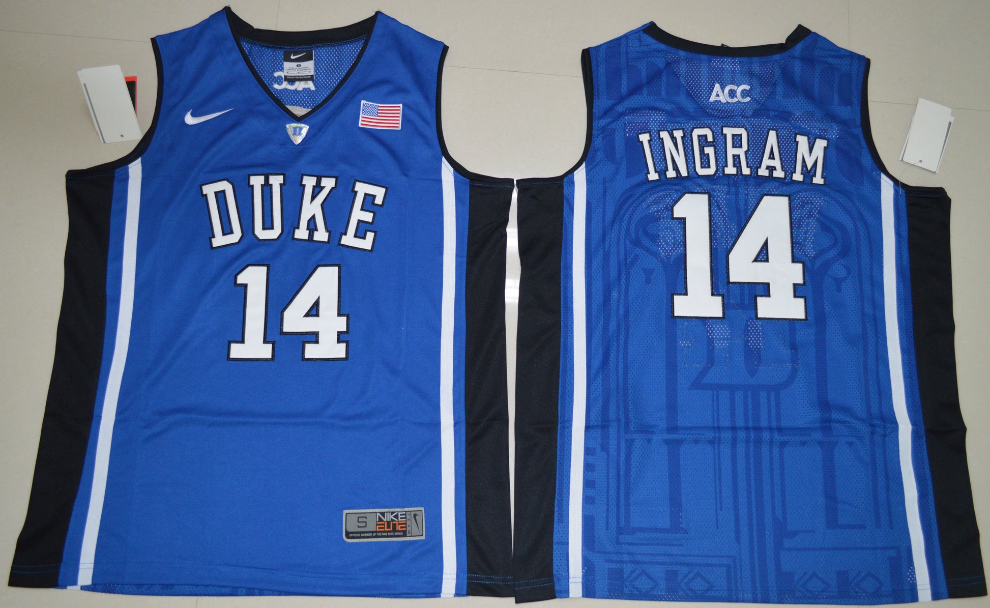 Brandon Ingram 14 Elite V Collar Blue