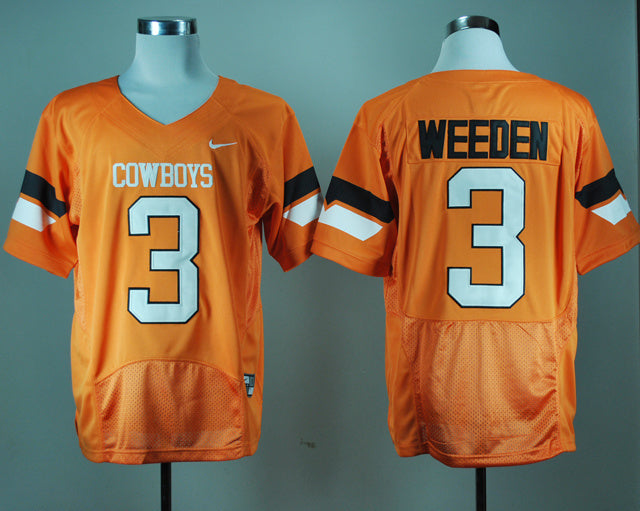 Brandon Weeden 3 Orange Battle Edition